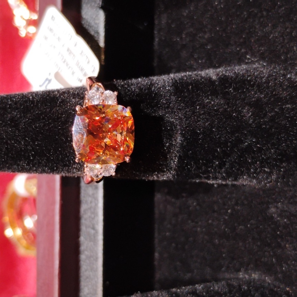 Jtv Bella Luce sterling silver ring NWT